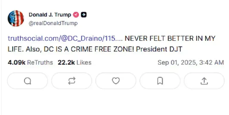 Trước tin đồn sức khỏe xuống dốc, ông Trump xuất hiện xua tan những lo ngại