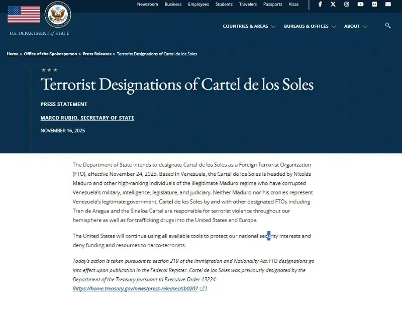Chính quyền ông Trump tăng cường áp lực lên Tổng thống Venezuela?