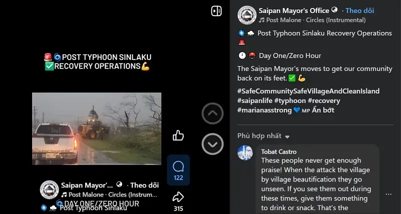 Hoa Kỳ: T&igrave;m thủy thủ đo&agrave;n mất t&iacute;ch sau vụ lật t&agrave;u ở Th&aacute;i B&igrave;nh Dương