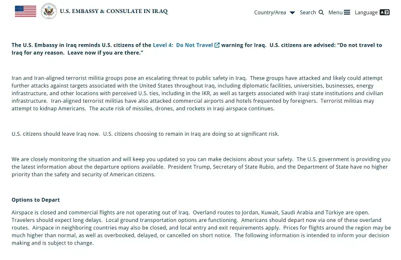 Iran dọa đ&aacute;p trả mạnh tay nếu Hoa Kỳ triển khai bộ binh