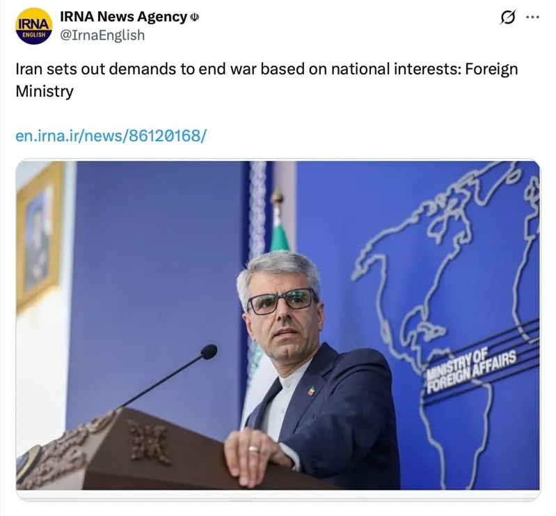 Iran ra đề xuất ngừng bắn 10 điểm, đối đầu tối hậu thư của &ocirc;ng Trump 