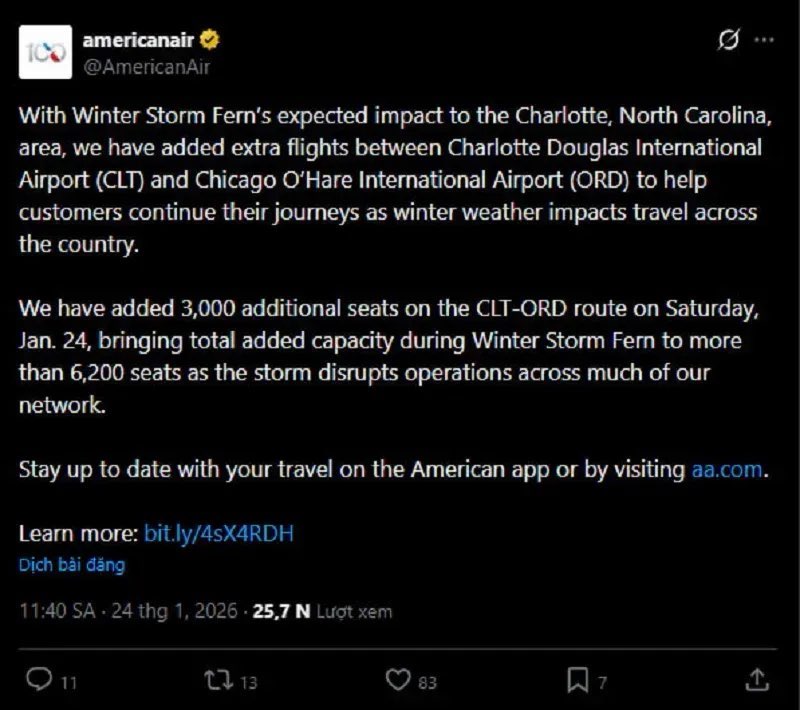 fly-2.jpeg Hoa Kỳ: Hơn 9.000 chuyến bay cuối tuần bị hủy vì bão mùa đông lớn