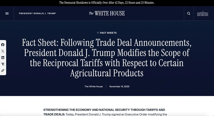 Hoa-Ky-mien-thue-cho-ca-phe-tieu-va-hang-loat-nong-san-2.webp Hoa Kỳ miễn thuế cho cà phê, tiêu và hàng loạt nông sản