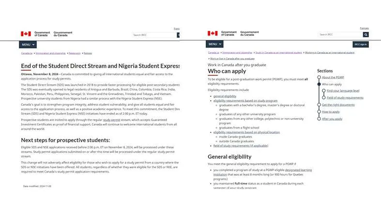 Lượng sinh viên quốc tế đến Canada giảm 88.617 người 