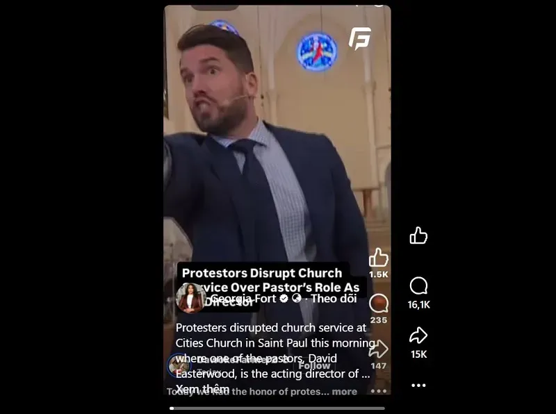 DOJ xem x&eacute;t truy tố vụ g&acirc;y rối tại địa điểm t&ocirc;n gi&aacute;o ở Minnesota