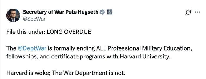 Lầu Năm G&oacute;c tuy&ecirc;n bố chấm dứt quan hệ với Đại học Harvard