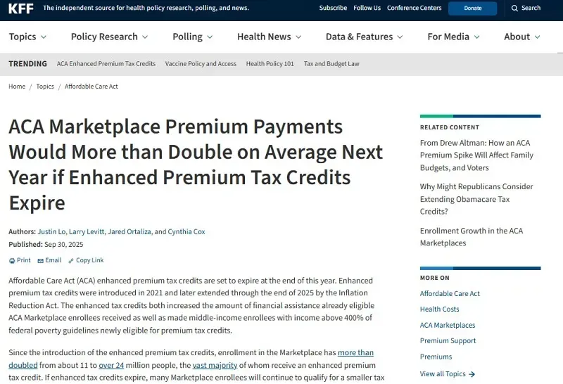 phi-bao-hiem-obamacare-tang-gap-doi-neu-tin-dung-thue-het-han-1.webp Phí bảo hiểm ObamaCare tăng gấp đôi nếu tín dụng thuế hết hạn