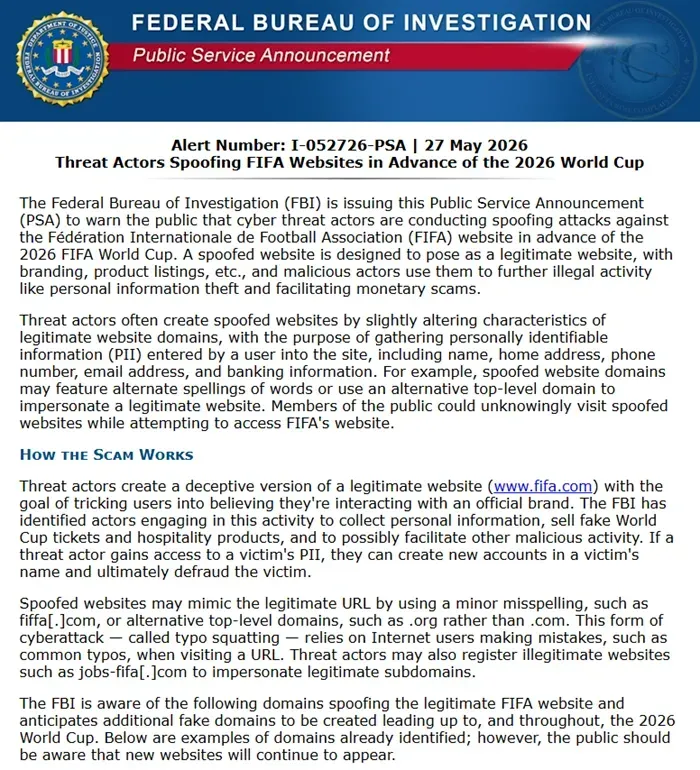 fbi-website-gia-mao-fifa-dang-gia-tang-truoc-world-cup-2026-1.webp FBI: Website giả mạo FIFA đang gia tăng trước World Cup 2026