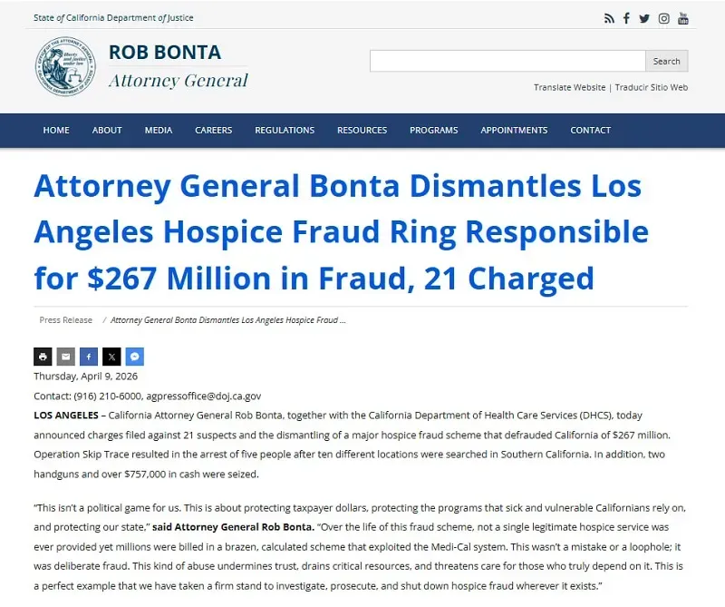california-truy-to-21-nguoi-trong-vu-gian-lan-y-te-quy-mo-lon-2.webp California truy tố 21 người trong vụ gian lận y tế quy mô lớn