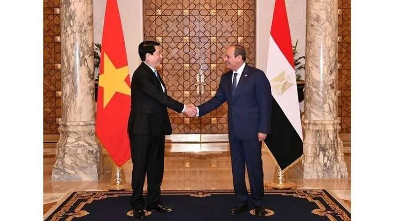Việt Nam - Ai Cập nâng cấp quan hệ Đối tác Toàn diện