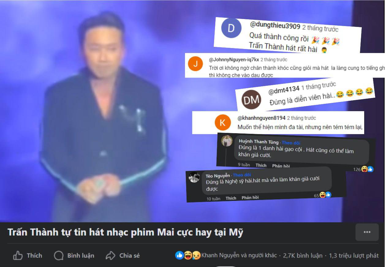 Trấn Thành thể hiện khả năng ca hát ở Mỹ, dân tình “mỉa mai” nhắc lại những lần thị phạm Trấn Thành thể hiện khả năng ca hát ở Mỹ, dân tình “mỉa mai” nhắc lại những lần thị phạm