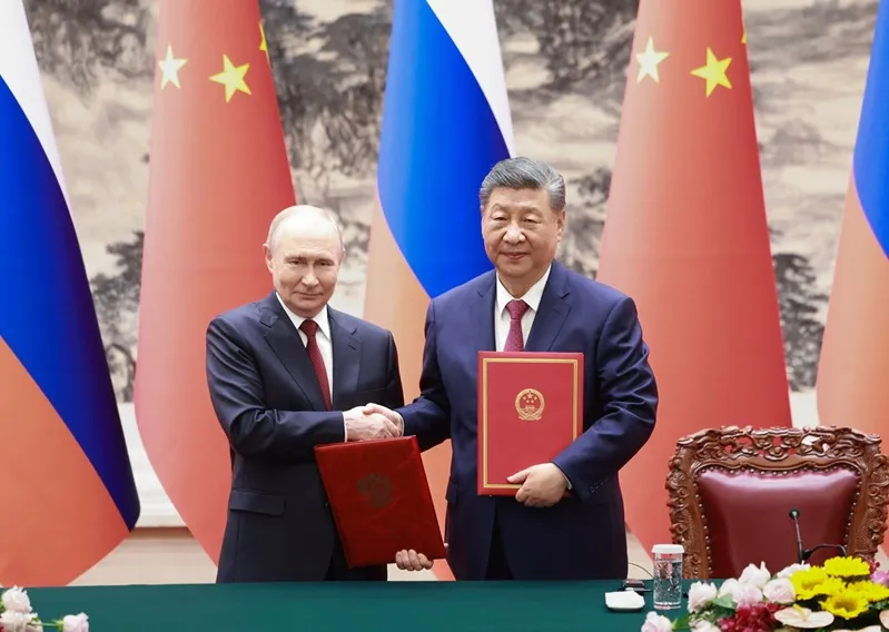 Nga - Trung k&yacute; h&agrave;ng chục văn kiện, quan hệ đạt &ldquo;tầm cao chưa từng c&oacute;&rdquo; 