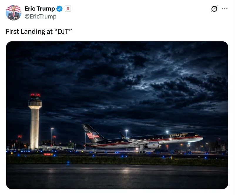 Hoa Kỳ c&oacute; s&acirc;n bay đầu ti&ecirc;n đặt theo t&ecirc;n &ocirc;ng Trump 