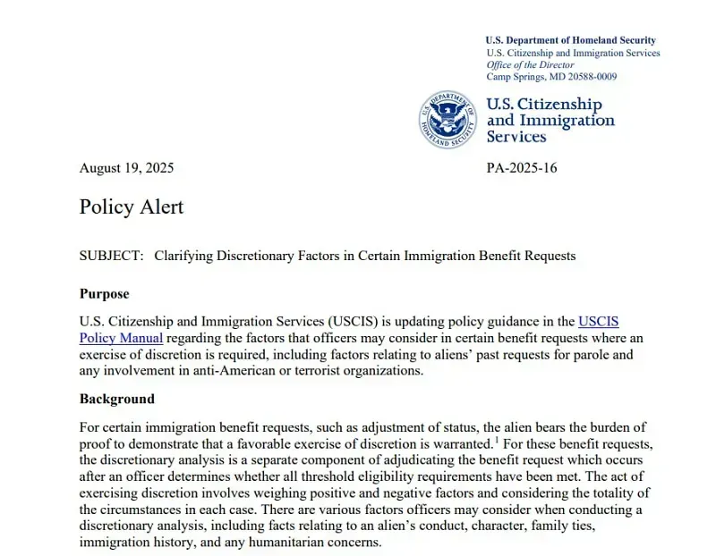 USCIS tăng cường điều tra người nhập cư có quan điểm chống lại Hoa Kỳ