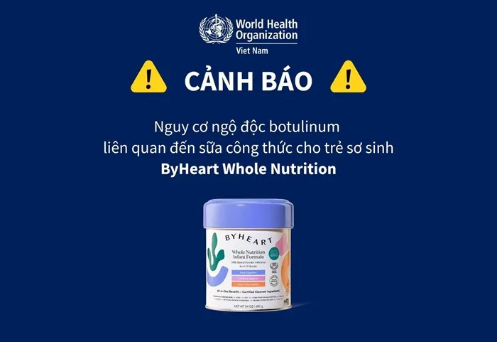 Hoa Kỳ ghi nhận 31 ca ngộ độc vì dùng sữa ByHeart Whole Nutrition