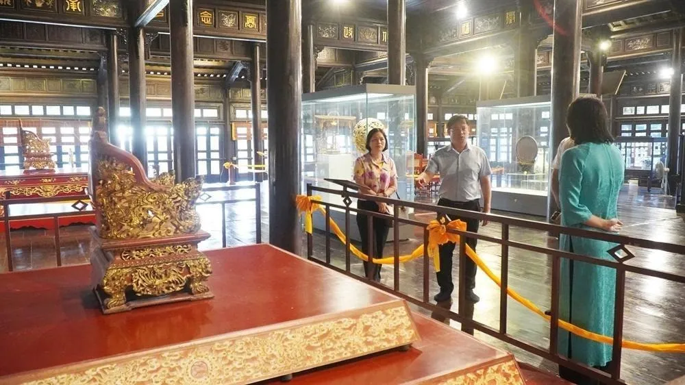 Việt Nam: Chốt phương án phục chế bảo vật quốc gia “Ngai vua Triều Nguyễn” tại Huế
