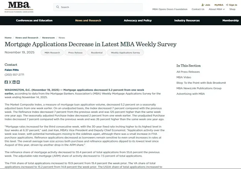 lai-suat-the-chap-o-hoa-ky-tang-tuan-thu-ba-lien-tiep-2.webp Lãi suất thế chấp ở Hoa Kỳ tăng tuần thứ ba liên tiếp