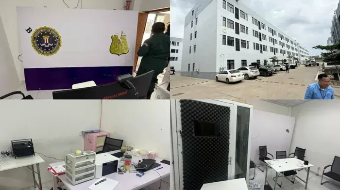 campuchia-dot-kich-song-bac-bat-23-nghi-pham-lua-dao-cong-nghe-cao-2.webp Campuchia đột kích sòng bạc, bắt 23 nghi phạm lừa đảo công nghệ cao