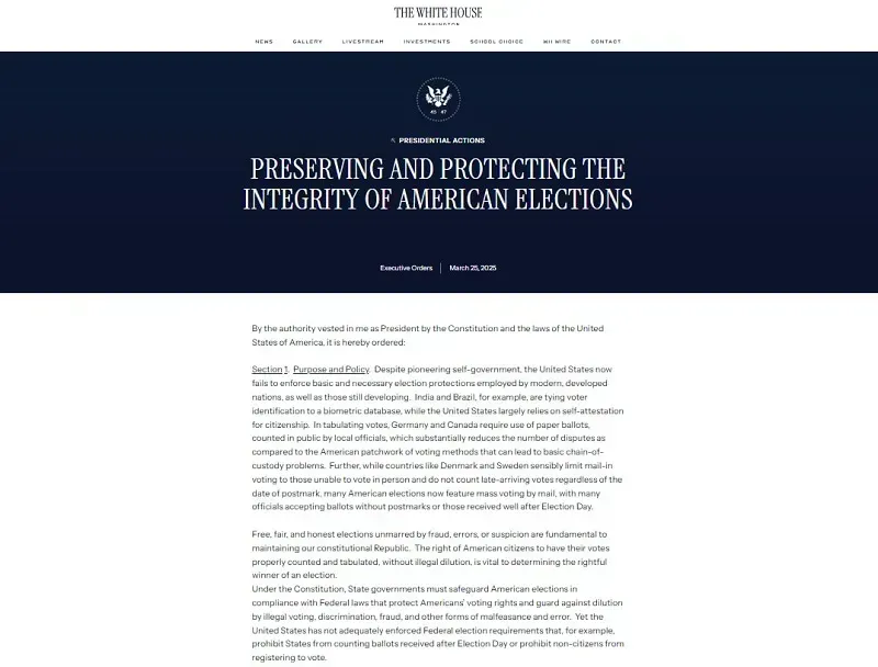 46960623-5F99-4653-A550-A86CE52006AB.webp Toà liên bang ngăn sắc lệnh yêu cầu cử tri chứng minh quốc tịch