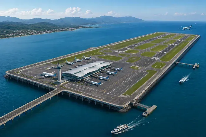 Bộ X&acirc;y dựng Việt Nam đề xuất x&acirc;y s&acirc;n bay tr&ecirc;n mặt biển