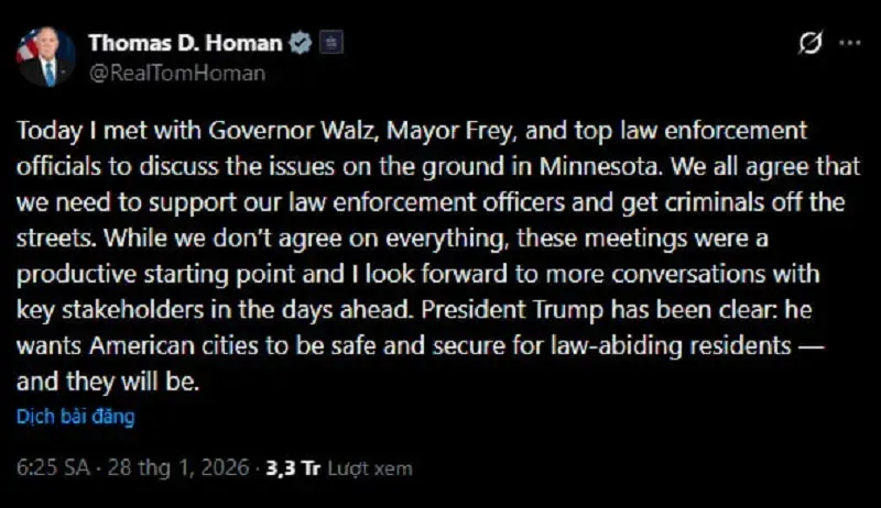 Trump bảo vệ DHS dưới l&agrave;n s&oacute;ng phản đối thực thi luật nhập cư