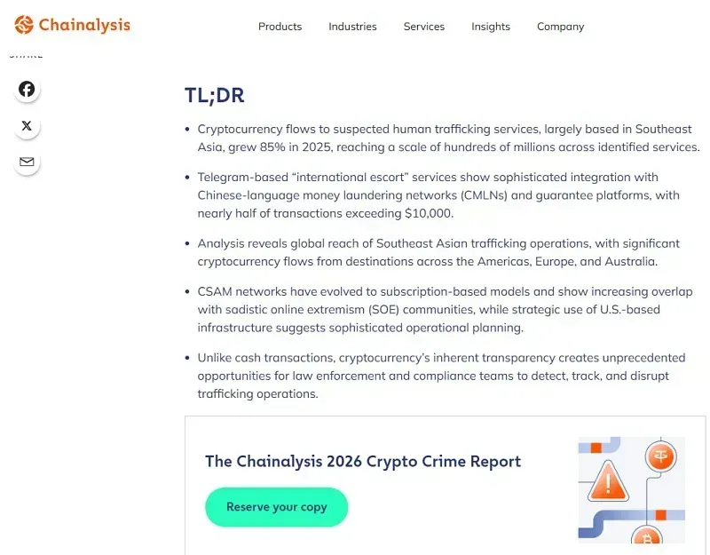 Tiền điện tử &ldquo;tiếp tay&rdquo; cho mạng lưới bu&ocirc;n người to&agrave;n cầu?