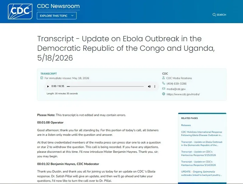 C&ocirc;ng d&acirc;n Hoa Kỳ nhiễm Ebola tại ch&acirc;u Phi, &ocirc;ng Trump l&ecirc;n tiếng lo ngại