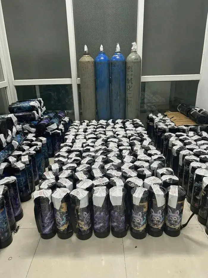 Đà Nẵng: Triệt phá đường dây buôn bán “khí cười” quy mô toàn quốc