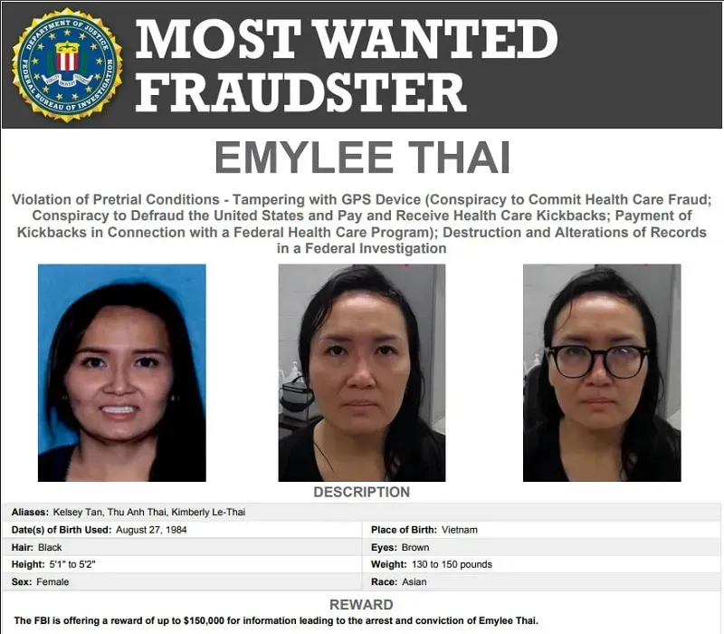 Nữ doanh nh&acirc;n gốc Việt bị FBI truy n&atilde; v&igrave; lừa đảo chiếm đoạt gần 100 triệu USD
