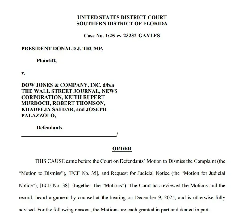 toa-lien-bang-bac-don-kien-doi-wsj-boi-thuong-10-ty-usd-cua-ong-trump-1.webp Toà liên bang bác đơn kiện đòi WSJ bồi thường 10 tỷ USD của ông Trump