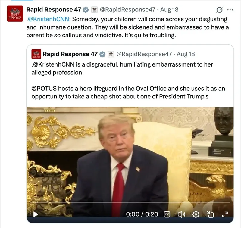 Nh&agrave; Trắng v&agrave; CNN khẩu chiến sau khi &ocirc;ng Trump mắng ph&oacute;ng vi&ecirc;n ngay tại Ph&ograve;ng Bầu dục