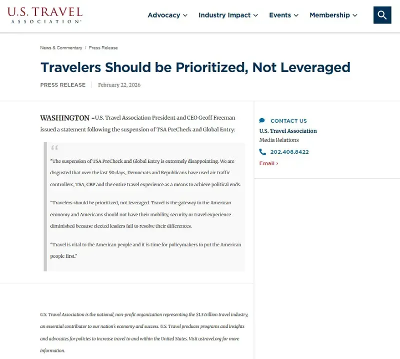 PreCheck vẫn hoạt động tại c&aacute;c s&acirc;n bay d&ugrave; DHS th&ocirc;ng b&aacute;o tạm dừng