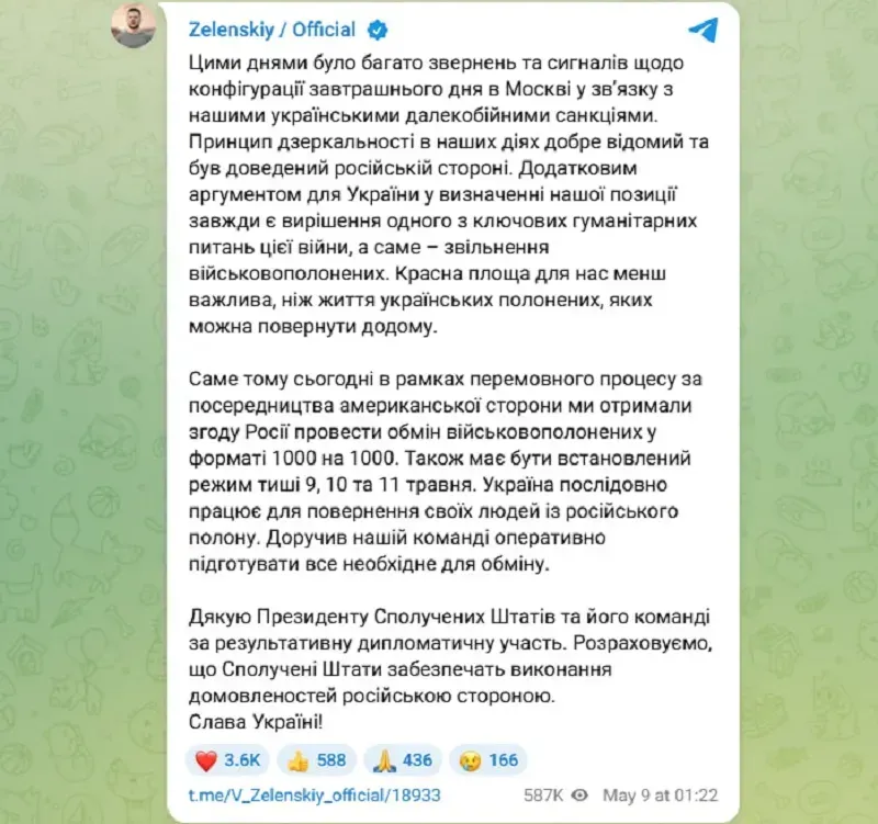 Nga - Ukraine đồng &yacute; ngừng bắn 3 ng&agrave;y v&agrave; trao đổi 1.000 t&ugrave; binh