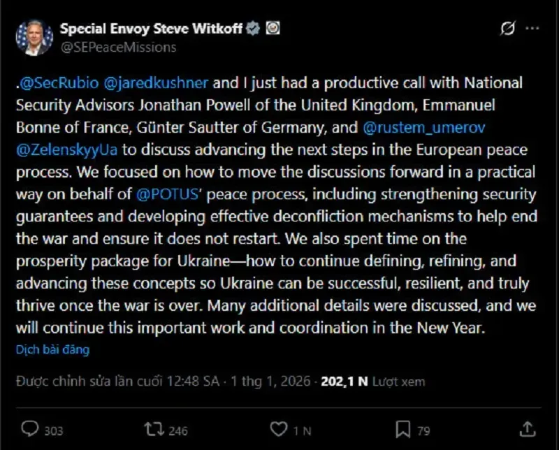 Nga tấn c&ocirc;ng Ukraine đầu năm mới, chiến sự tiếp tục căng thẳng?