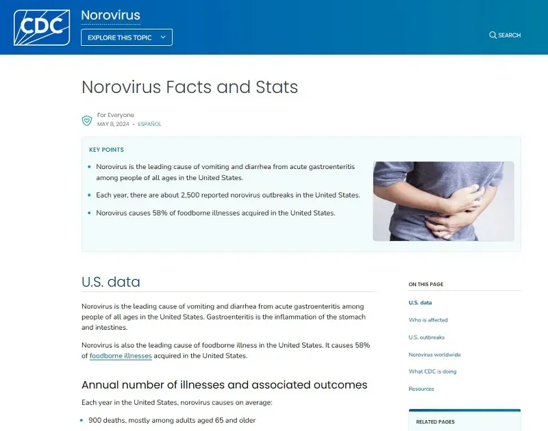 FDA cảnh b&aacute;o hải sản nhiễm virus g&acirc;y vi&ecirc;m dạ d&agrave;y đang b&aacute;n tại nhiều bang