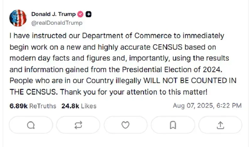 Trump khiến dư luận dậy sóng khi loại nhập cư trái phép khỏi điều tra dân số