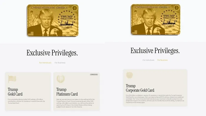 Trump mở chương trình cấp thẻ xanh cho cá nhân đóng góp 1 triệu USD