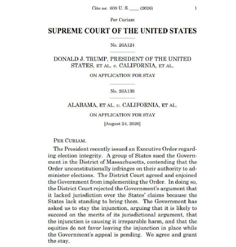Ch&iacute;nh quyền &ocirc;ng Trump tiếp tục y&ecirc;u cầu SCOTUS hạn chế bỏ phiếu qua thư