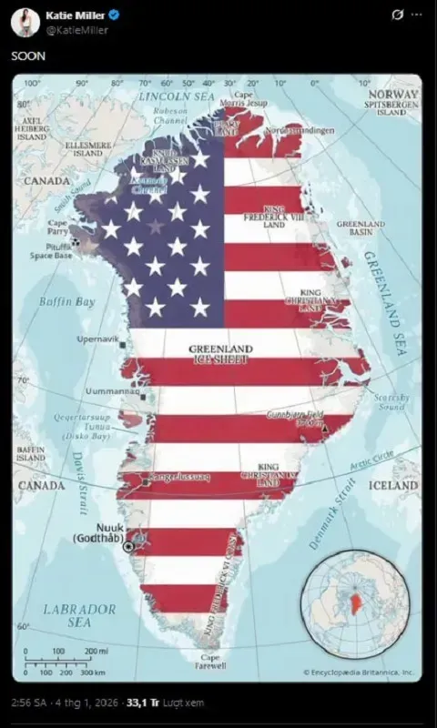 Nh&agrave; Trắng: Kh&ocirc;ng ai muốn d&ugrave;ng vũ lực chống lại Hoa Kỳ v&igrave; Greenland