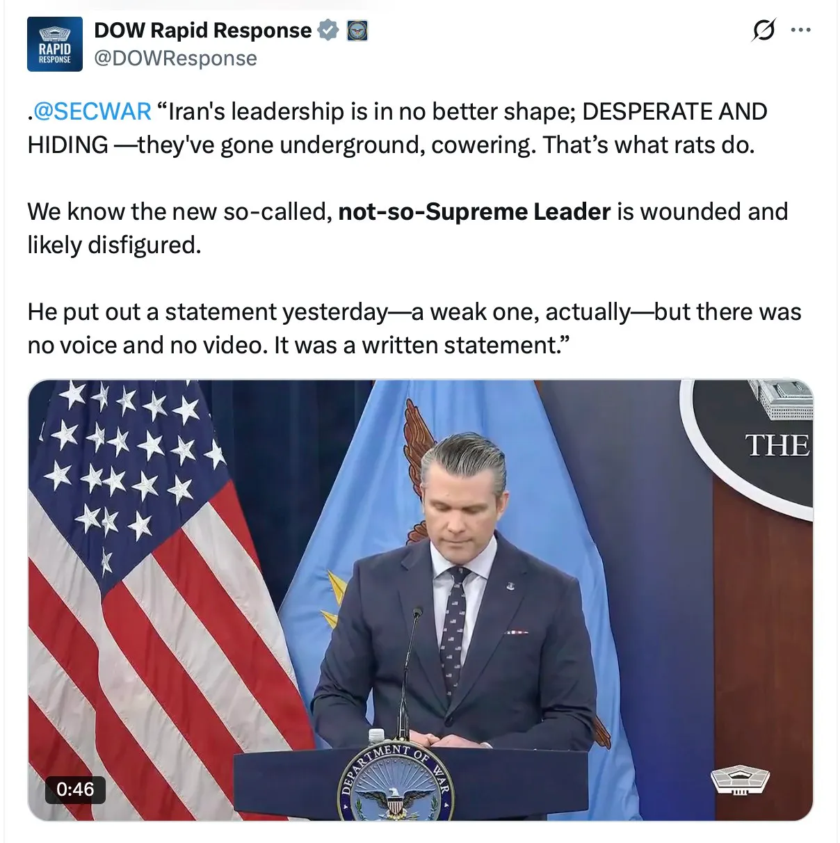 Hoa Kỳ treo thưởng 10 triệu USD để truy l&ugrave;ng giới l&atilde;nh đạo Iran 