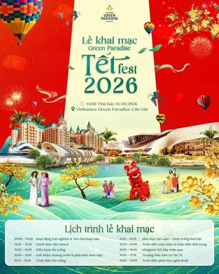 M&ocirc; h&igrave;nh &ldquo;lễ hội trong lễ hội&rdquo; ch&agrave;o xu&acirc;n lần đầu ti&ecirc;n xuất hiện tại Cần Giờ