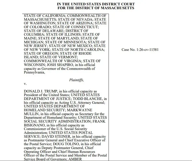 H&agrave;ng chục bang kiện &ocirc;ng Trump v&igrave; sắc lệnh li&ecirc;n quan đến bỏ phiếu qua thư