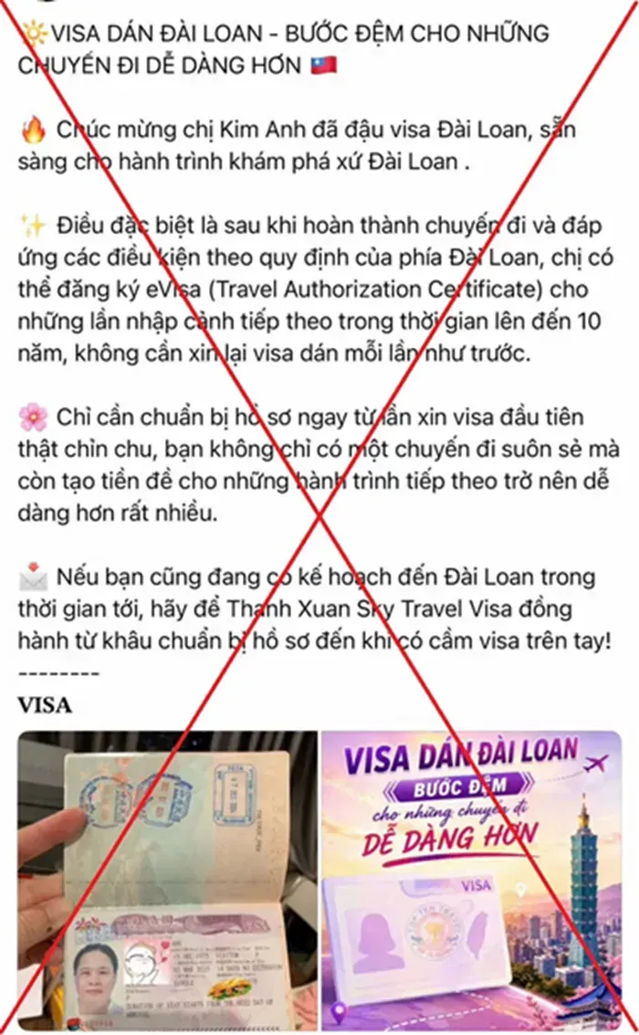 Ng&agrave;y 14/9, Ph&ograve;ng Cảnh s&aacute;t kinh tế, C&ocirc;ng an th&agrave;nh phố Cần Thơ tiếp nhận tố gi&aacute;c của nhiều người li&ecirc;n quan đến b&agrave; N.T.N.L. (sinh năm 1979, tr&uacute; ở Th&agrave;nh Phố Đồng Nai), về việc nhận tiền l&agrave;m visa multiple H&agrave;n Quốc nhưng kh&ocirc;ng thực hiện như cam kết. Theo nội dung tố gi&aacute;c, c&aacute;c bị hại li&ecirc;n hệ b&agrave; L. để l&agrave;m visa H&agrave;n Quốc thời hạn 5 năm, chi ph&iacute; khoảng 60 - 150 triệu đồng/người. Đ&aacute;ng ch&uacute; &yacute;, nhiều trường hợp c&ograve;n phải nộp th&ecirc;m 200 - 300 triệu đồng do y&ecirc;u cầu đ&oacute;ng &ldquo;tiền chống trốn&rdquo;. Sau khi giao hộ chiếu v&agrave; tiền, một số người được tổ chức đi Nhật Bản, Trung Quốc, Đ&agrave;i Loan, Campuchia Nhằm tạo lịch sử xuất nhập cảnh, qua đ&oacute; tăng khả năng xin visa H&agrave;n Quốc.  Cảnh gi&aacute;c lời mời ch&agrave;o &ldquo;bao đậu visa&rdquo; H&agrave;n Quốc. Nguồn: congan.cantho.gov.vn Tuy nhi&ecirc;n, thủ tục xin visa kh&ocirc;ng thực hiện như cam kết, số tiền đ&atilde; giao cũng chưa ho&agrave;n trả. Một số người cho biết từng k&yacute; giấy tờ với l&yacute; do phục vụ hồ sơ visa nhưng sau đ&oacute; ph&aacute;t hiện giấy tờ c&oacute; li&ecirc;n quan việc th&agrave;nh lập doanh nghiệp hoặc đứng t&ecirc;n g&oacute;p vốn tại một số c&ocirc;ng ty. Tổng số tiền c&aacute;c bị hại đ&atilde; giao cho b&agrave; L l&ecirc;n tới 1,937 tỉ đồng. Vụ việc đang được cơ quan chức năng x&aacute;c minh, l&agrave;m r&otilde;. Đối tượng Nguyễn Thị Ngọc bị c&aacute;o buộc lừa đảo 264 triệu đồng bằng thủ đoạn đưa người đi lao động thời vụ tại H&agrave;n Quốc. Nguồn: congan.cantho.gov.vn Cũng tại Cần Thơ, một đường d&acirc;y đưa người sang H&agrave;n Quốc l&agrave;m lao động thời vụ lại dẫn đến vụ &aacute;n lừa đảo. Trước đ&oacute;, ng&agrave;y 11/9, C&ocirc;ng an th&agrave;nh phố Cần Thơ từng khởi tố vụ &aacute;n, khởi tố bị can, bắt tạm giam Nguyễn Thị Ngọc (sinh năm 1988) để điều tra h&agrave;nh vi &ldquo;Lừa đảo chiếm đoạt t&agrave;i sản&rdquo;. Kết quả điều tra ban đầu x&aacute;c định, khoảng th&aacute;ng 4/2024, Ngọc tiếp cận 11 người c&oacute; nhu cầu sang H&agrave;n Quốc lao động thời vụ, giới thiệu dịch vụ lo thủ tục với chi ph&iacute; 55 triệu đồng/người, cam kết 3 - 4 th&aacute;ng sẽ xuất cảnh. Tin tưởng lời giới thiệu, 11 người đ&atilde; giao tổng cộng 264 triệu đồng cho b&agrave; Ngọc. Tuy nhi&ecirc;n, sau khi nhận tiền, Ngọc kh&ocirc;ng thực hiện thủ tục như cam kết m&agrave; sử dụng số tiền v&agrave;o mục đ&iacute;ch c&aacute; nh&acirc;n, rồi xuất cảnh sang Dubai v&agrave; cắt đứt li&ecirc;n lạc. Từ c&aacute;c vụ việc tr&ecirc;n, C&ocirc;ng an th&agrave;nh phố Cần Thơ khuyến c&aacute;o, người d&acirc;n cần đặc biệt cảnh gi&aacute;c về những lời quảng c&aacute;o &ldquo;bao đậu visa&rdquo;, &ldquo;kh&ocirc;ng cần phỏng vấn&rdquo;, &ldquo;c&oacute; người lo&rdquo; hoặc &ldquo;đảm bảo xuất cảnh&rdquo;. Việc từng xuất cảnh nhiều nước hoặc được y&ecirc;u cầu ra nước ngo&agrave;i với mục đ&iacute;ch &ldquo;l&agrave;m đẹp hộ chiếu&rdquo; cũng kh&ocirc;ng đồng nghĩa hồ sơ chắc chắn đủ điều kiện cấp visa. Trước khi giao dịch, người d&acirc;n cần kiểm tra r&otilde; tư c&aacute;ch ph&aacute;p l&yacute; của c&aacute; nh&acirc;n, tổ chức cung cấp dịch vụ, y&ecirc;u cầu hợp đồng, chứng từ đầy đủ. Tuyệt đối kh&ocirc;ng k&yacute; giấy trắng, giấy tờ chưa hiểu r&otilde; nội dung, chuyển số tiền lớn chỉ dựa v&agrave;o lời hứa. Trường hợp ph&aacute;t hiện dấu hiệu bất thường, cần dừng giao dịch, lưu giữ c&aacute;c t&agrave;i liệu li&ecirc;n quan, tr&igrave;nh b&aacute;o cơ quan C&ocirc;ng an để được tiếp nhận, x&aacute;c minh v&agrave; xử l&yacute; theo quy định. Bao Tram
