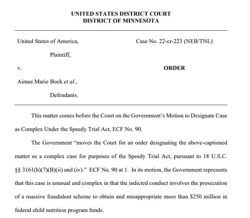 Minnesota: Lừa đảo 250 triệu USD thời COVID-19, kẻ cầm đầu l&atilde;nh &aacute;n 42 năm t&ugrave;