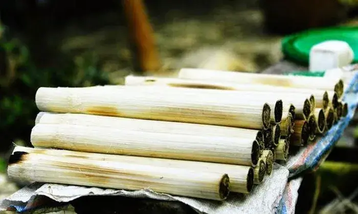 Cơm lam của người Mường Động - Lưu giữ hồn quê trong từng ống tre nứa 