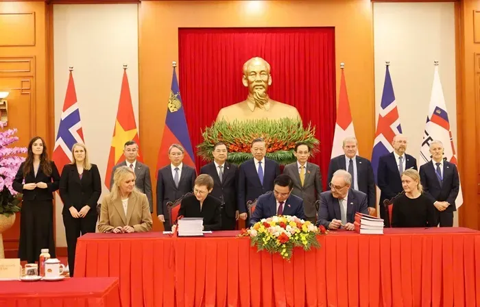 Việt Nam và EFTA chính thức ký Hiệp định Thương mại tự do
