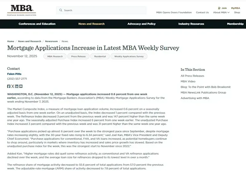 hoa-ky-nhu-cau-vay-the-chap-tang-manh-du-lai-suat-cao-2.webp Hoa Kỳ: Nhu cầu vay thế chấp tăng mạnh dù lãi suất cao