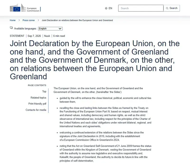 Greenland thắt chặt quan hệ với EU giữa l&uacute;c &ocirc;ng Trump th&uacute;c đẩy s&aacute;p nhập