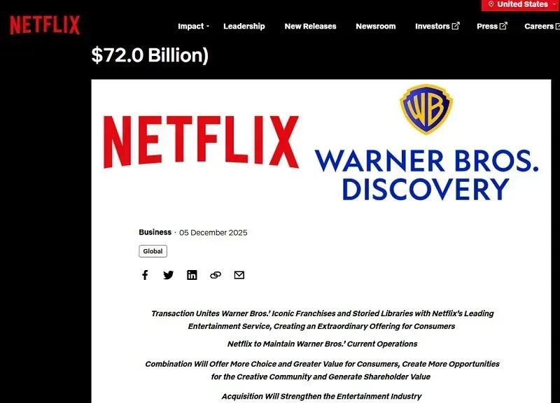 nhieu-lo-ngai-xoay-quanh-thuong-vu-netflix-mua-warner-bros-discovery-2.webp Nhiều lo ngại xoay quanh thương vụ Netflix mua Warner Bros. Discovery