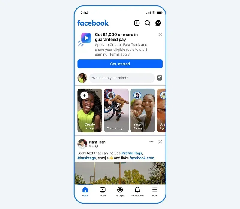 Meta chi lớn để k&eacute;o nh&agrave; s&aacute;ng tạo từ Instagram, TikTok, YouTube về Facebook